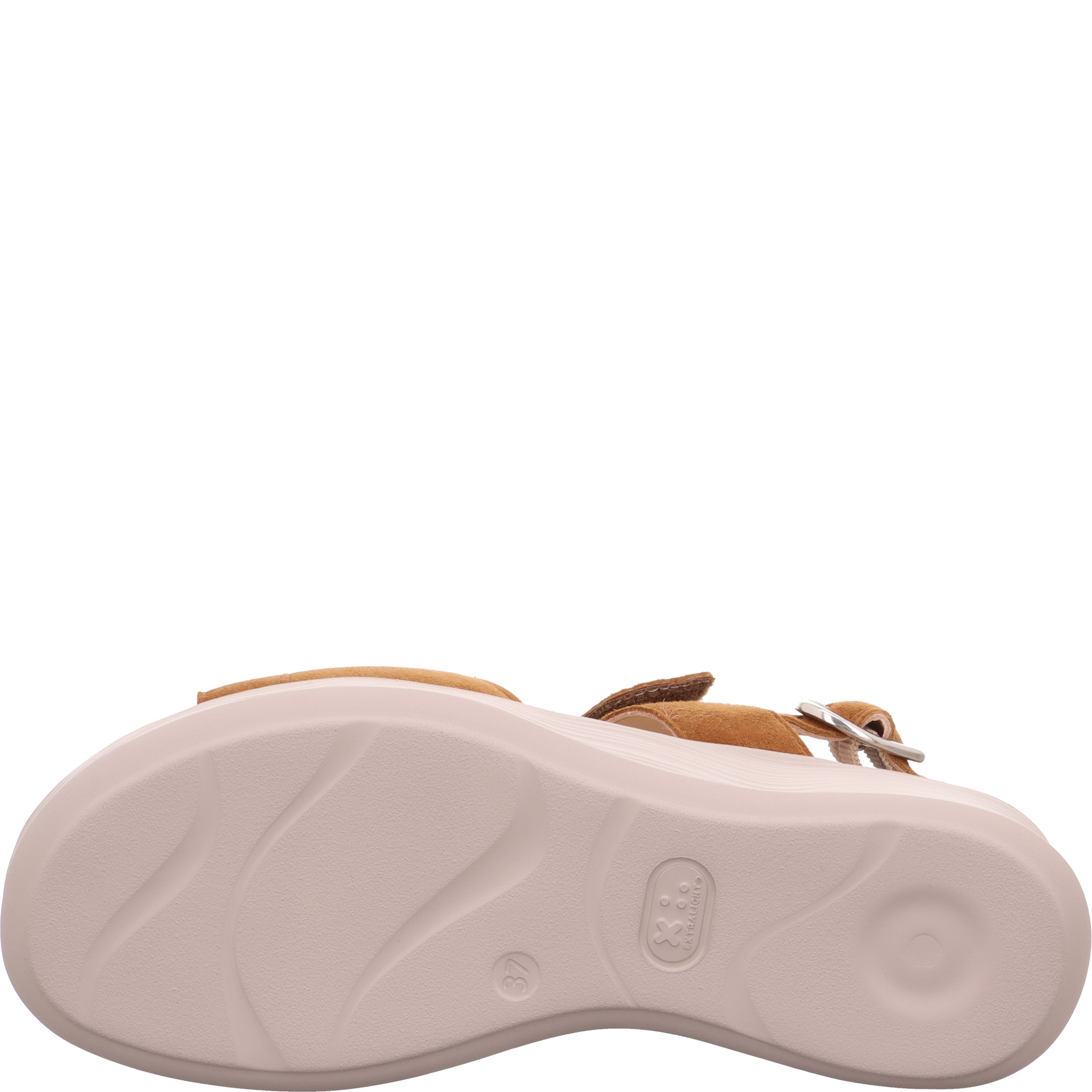 legero SWING Damen  Sandale mit Schnalle - Farbe: Ginger Bread - Größe: 39