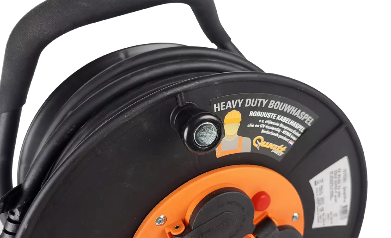 QwattPRO 1211001 EZ Winder Kabelhaspel - H07RN-F - IP44 - 40m