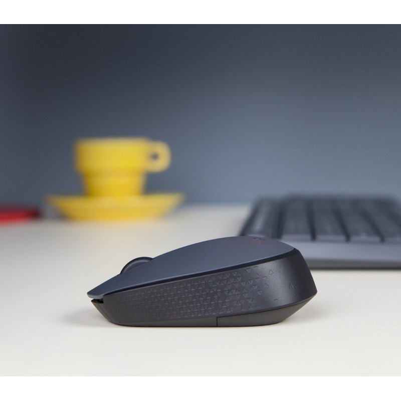 Logitech M170 Grey-K souris Bureau Ambidextre RF sans fil Optique 1000 DPI