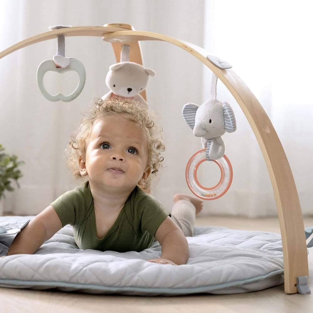 Køb Ingenuity Grey Vendbart Aktivitetsstativ