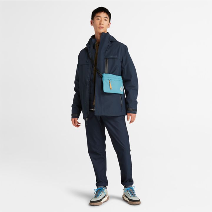 Calças Comfort Stretch para homem na cor azul marinho