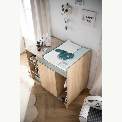Commode à langer évolutive NOVA Argile - SAUTHON