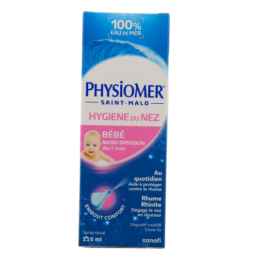 Spray nasal hygiène du nez Physiomer Bébé