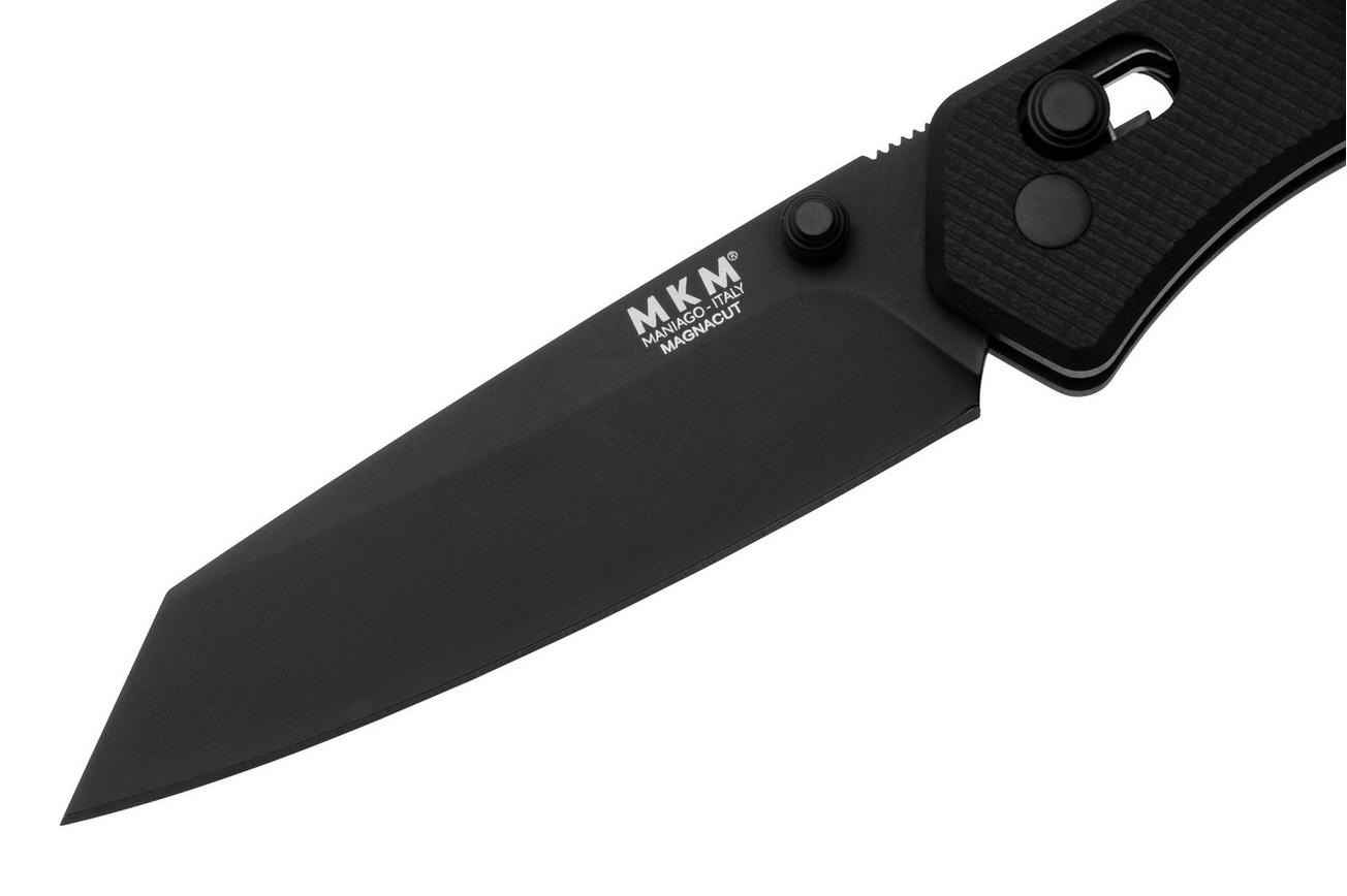 MKM Yipper YP-GBKB Black MagnaCut, Black G10 zakmes, Ben Petersen design