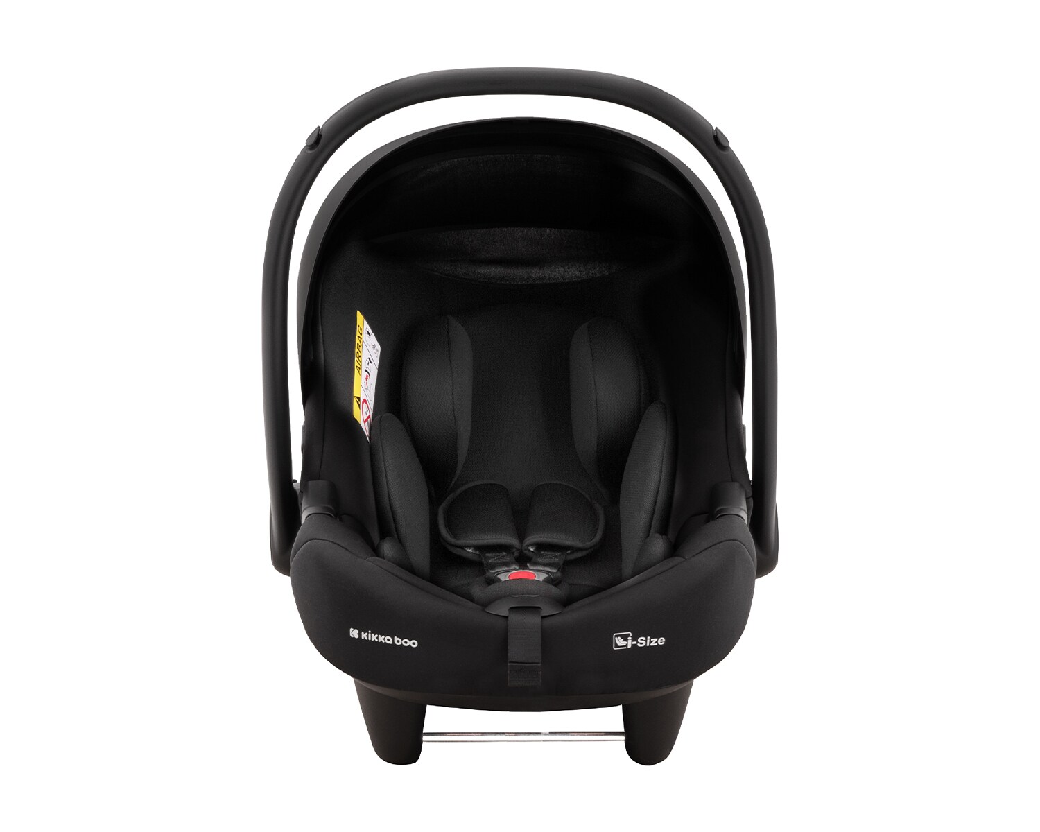 Kikkaboo Babyschale i-Prime i-Size (40 - 87 cm) Gruppe 0+ Kopfstütze verstellbar schwarz