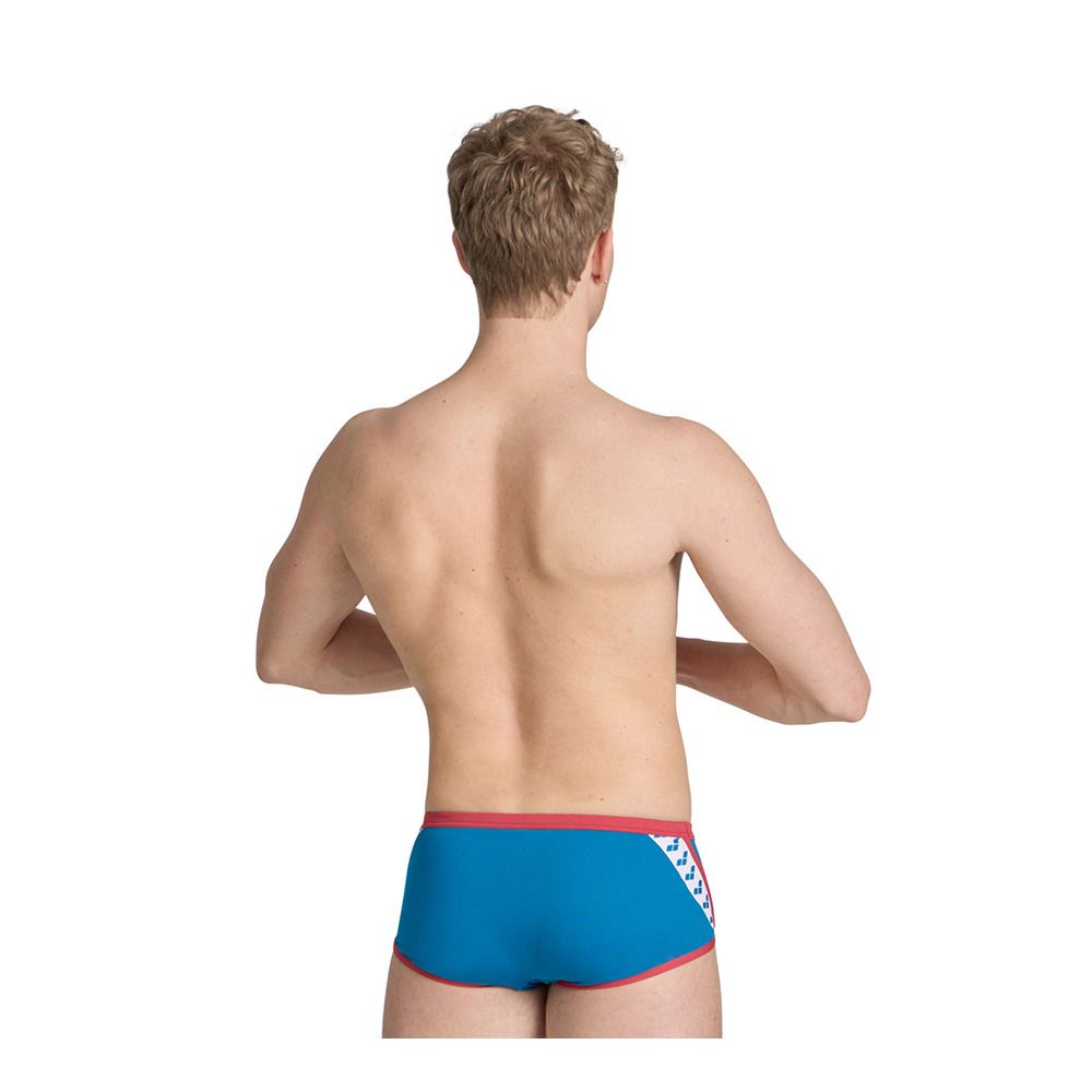Arena ICONS - Boxer de bain Homme blue cosmo/astro red