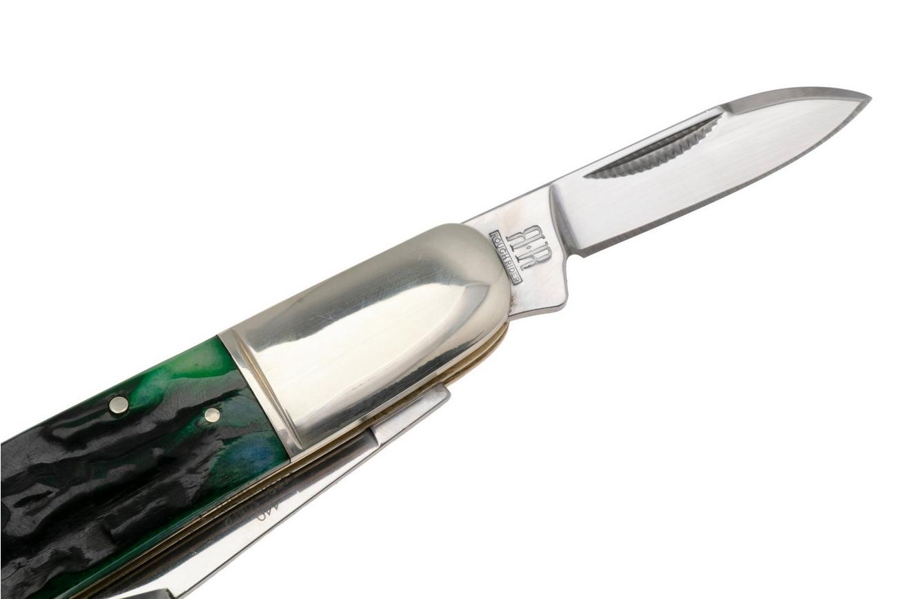Rough Ryder Bluegill Barlow RR2632 Satin 440, Jigged Bone, zakmes