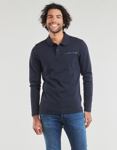 Guess - OLIVER LS POLO - Marine