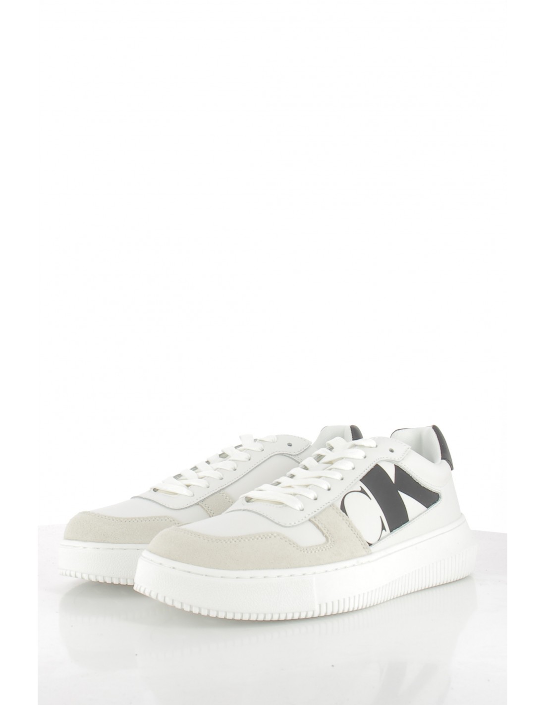 calvin klein Basket de ville Homme chunky cupsole laceu Blanc