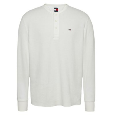 Tee-shirt à manches longues homme Tjm Reg Waffle Henley TOMMY HILFIGER