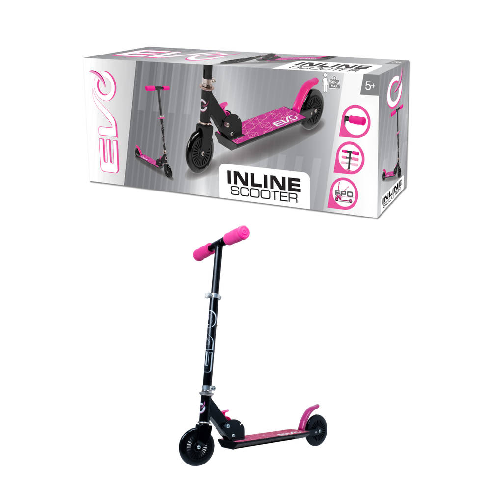 EVO Inline step - zwart/roze