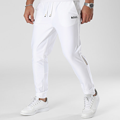 Pantalon Jogging A Bandes Hicon MB 2 50506163 Blanc