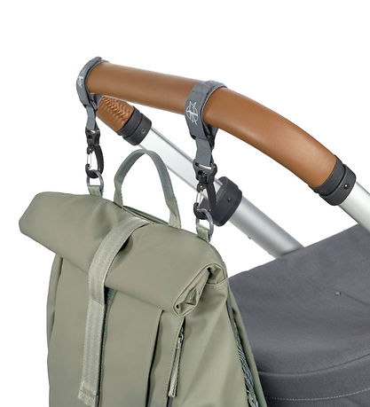 Lässig Wickeltasche - GRE Rolltop Up Backpack - Silber Green