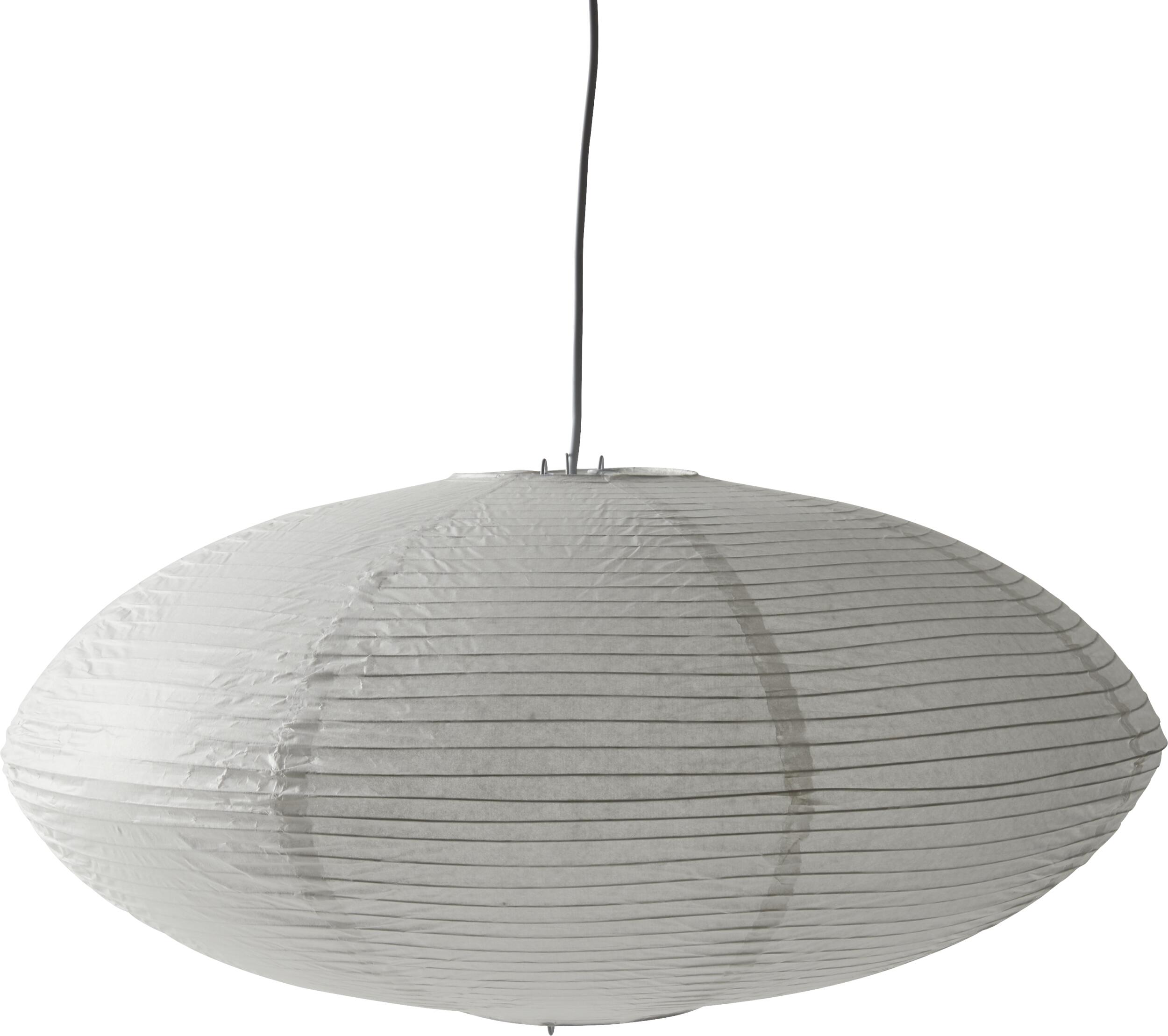 Riisi oval Lampeskærm 27 x 60 cm