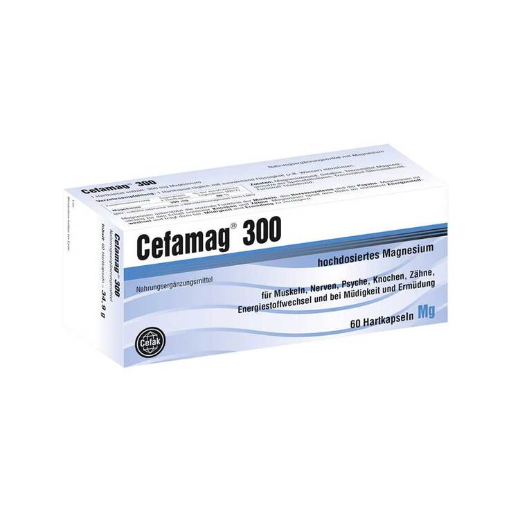 Cefamag 300 Hartkapseln, 60 St