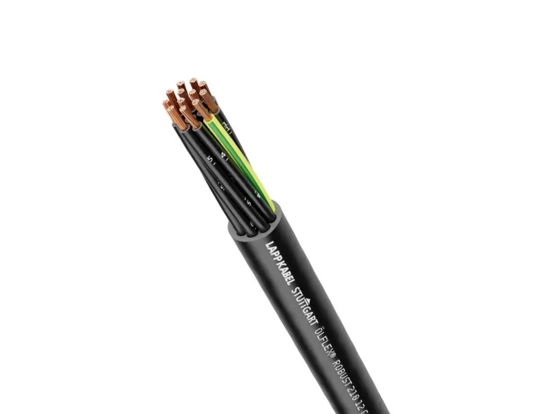 LAPP ÖLFLEX® ROBUST 210 Styreledning 5 G 0.50 mm² Sort 21885/100 100 m