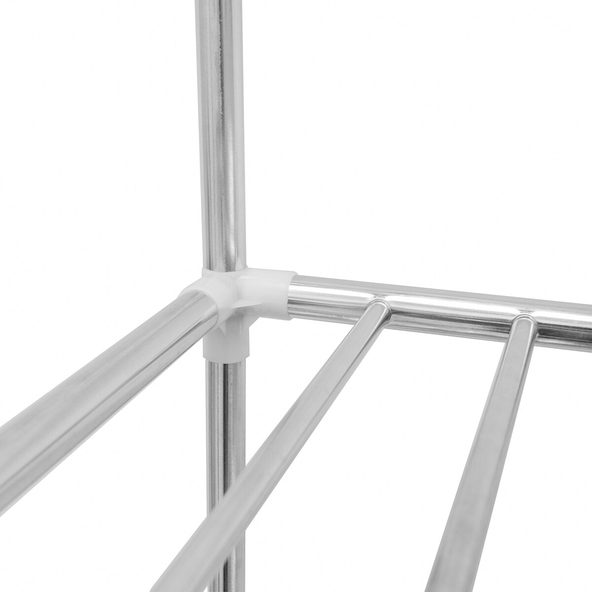 XL Kleiderschrank Metall Regal System Stange