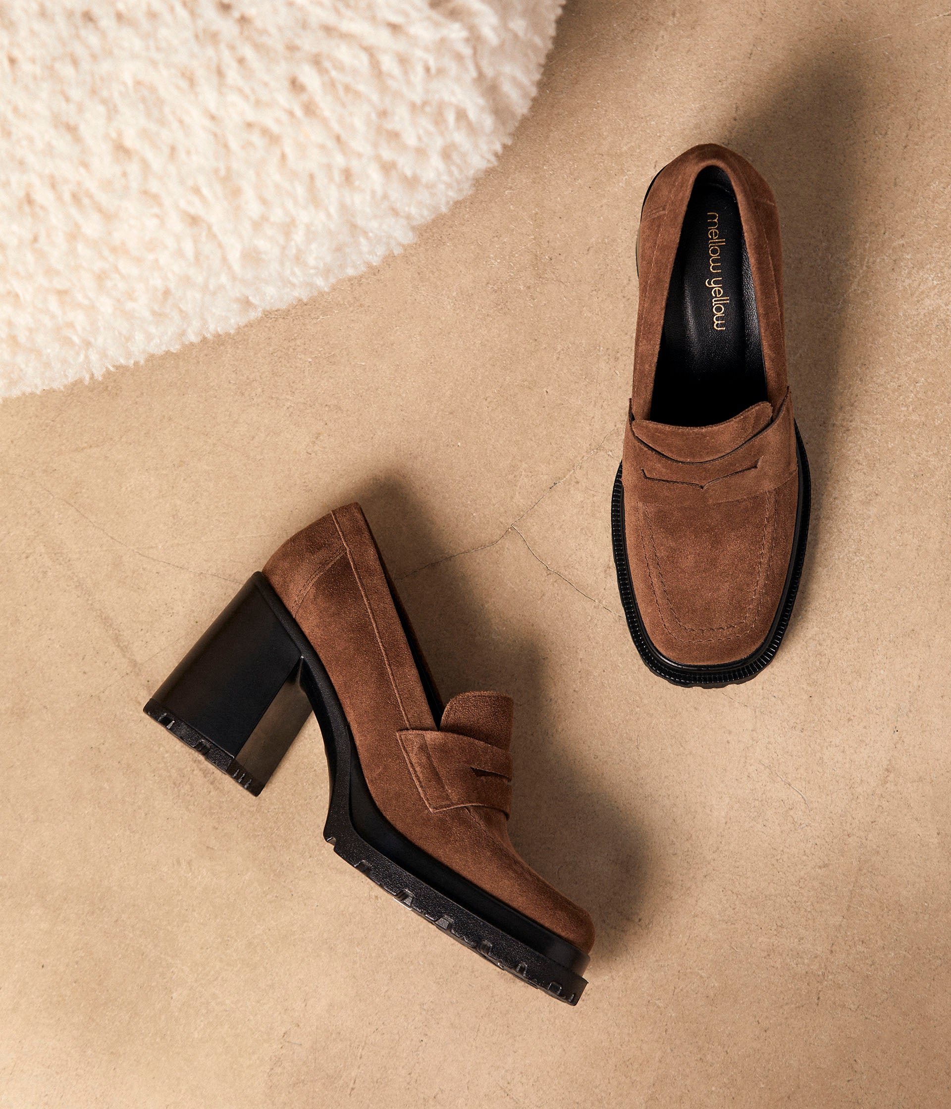 Mocassins velours Anessa
