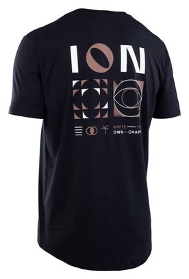 Maillot VTT manches courtes ION Seek Graphic Noir Homme