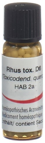 Omida Rhus toxicodendron Glob 6 D 2 g