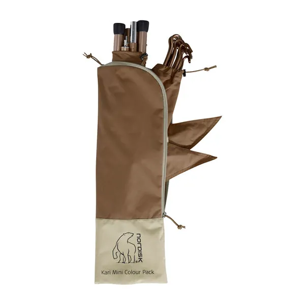 Nordisk -  Zubehör Tarp Kari Tech Mini Colour Packs chocolate