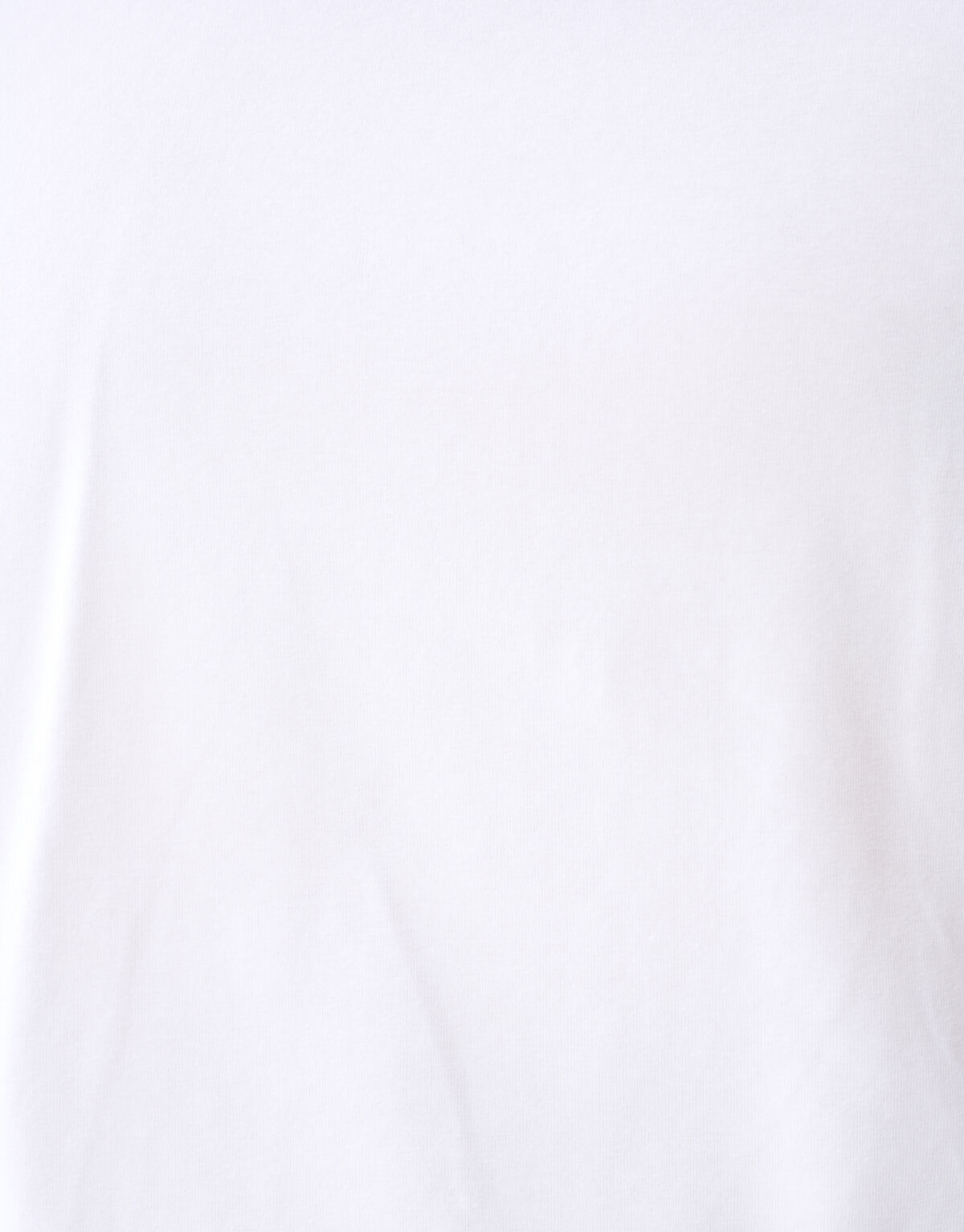 Basis V-hals T-shirt Wit