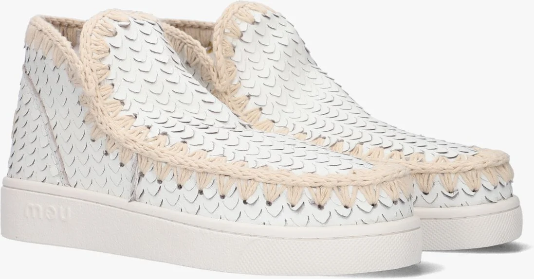 MOU witte mou hoge sneaker eskimo sneaker
