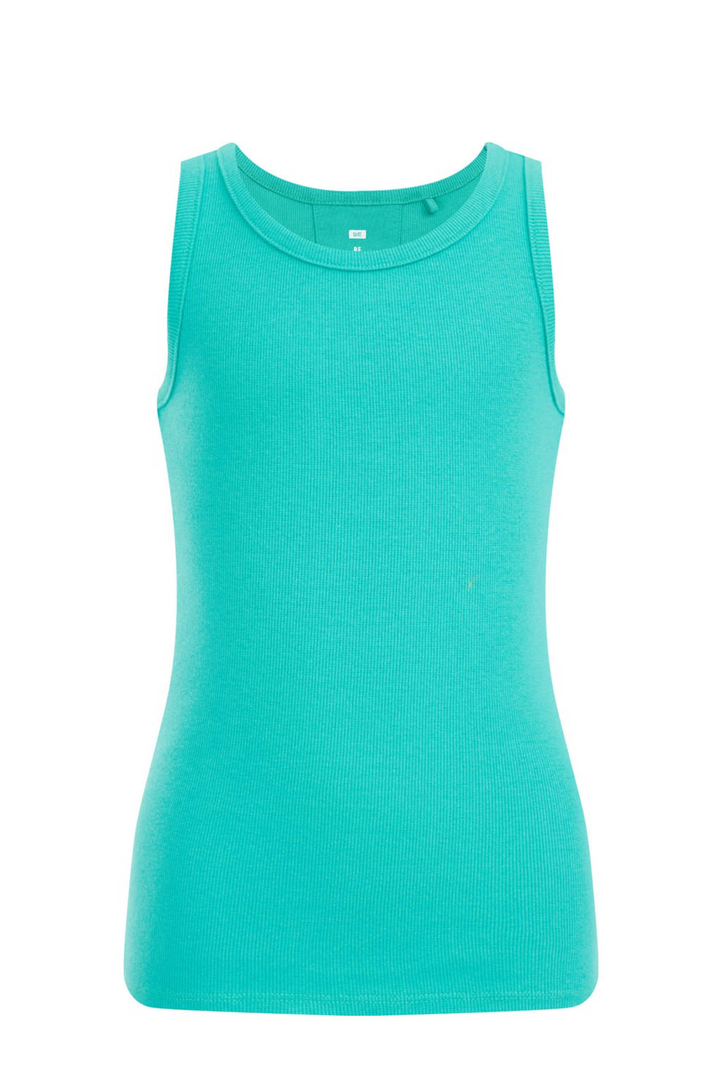 WE Fashion ribgebreidetop sea green