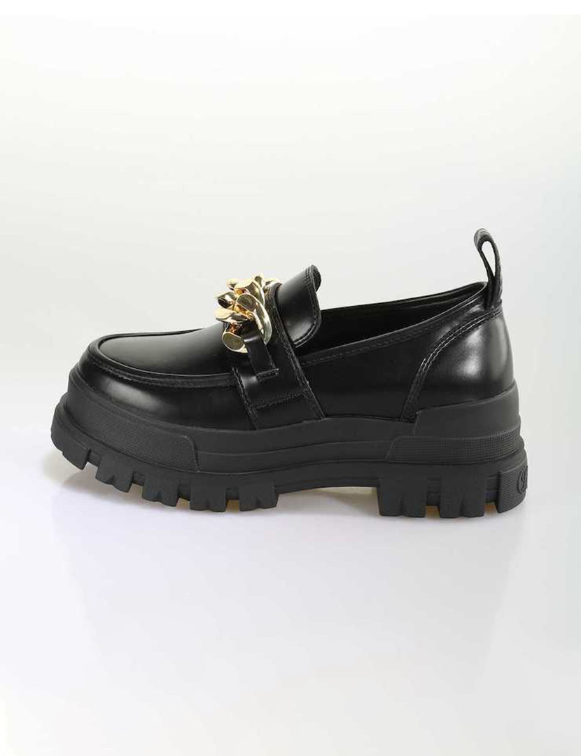 Aspha Loafer Chain Black