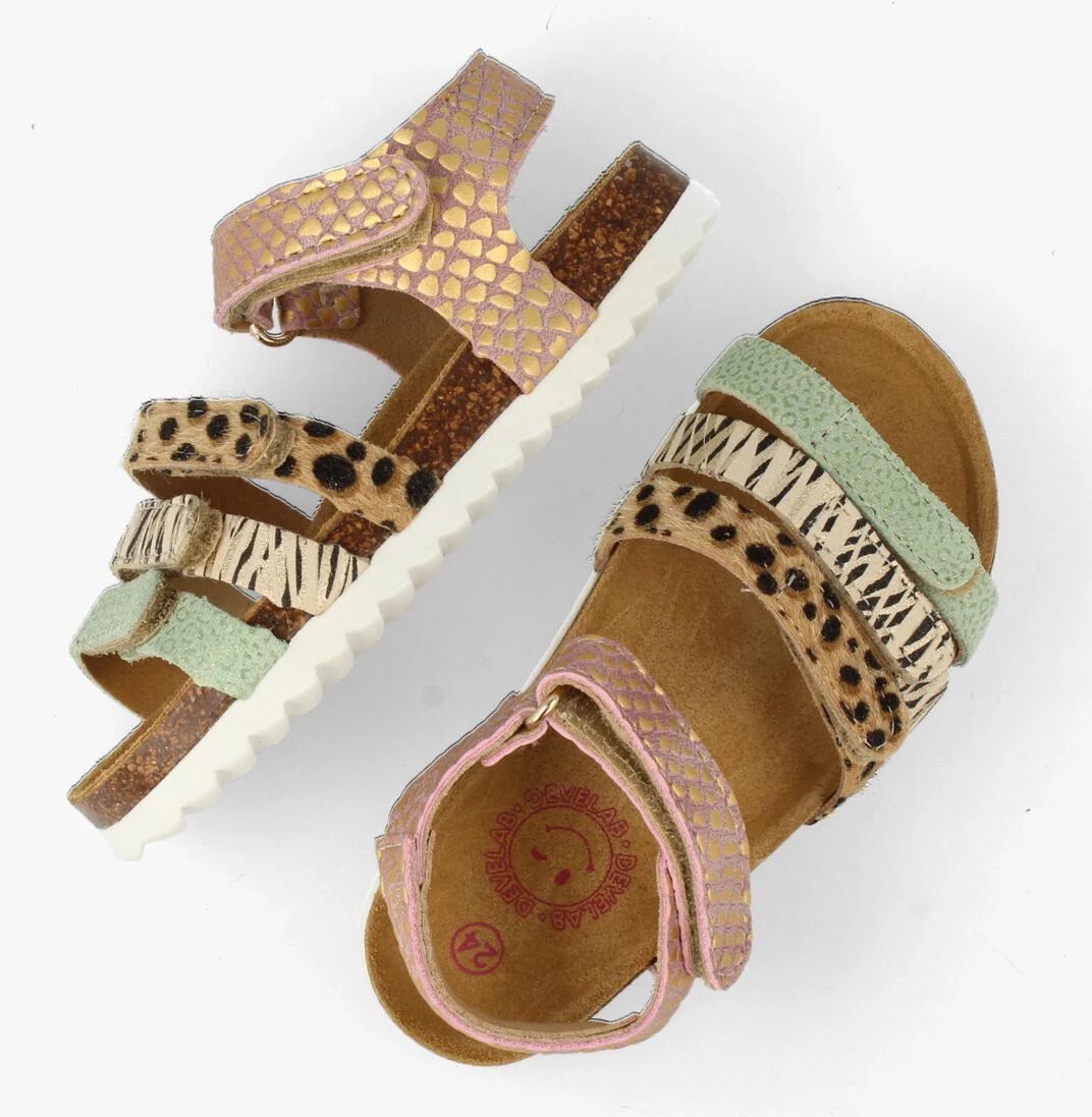 DEVELAB roze develab sandalen 48416
