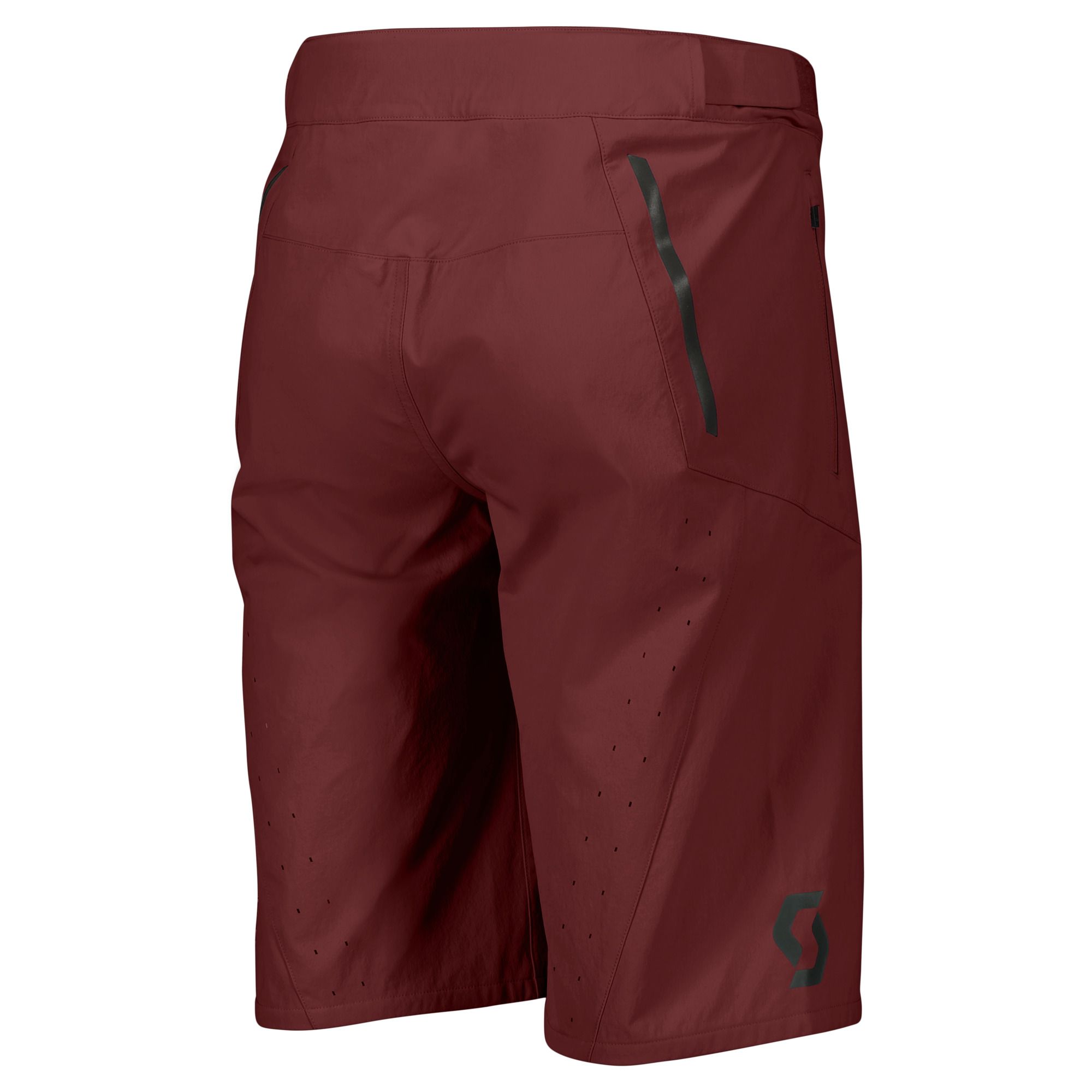 SCOTT Endurance Loose Fit Shorts med Indlæg Rød