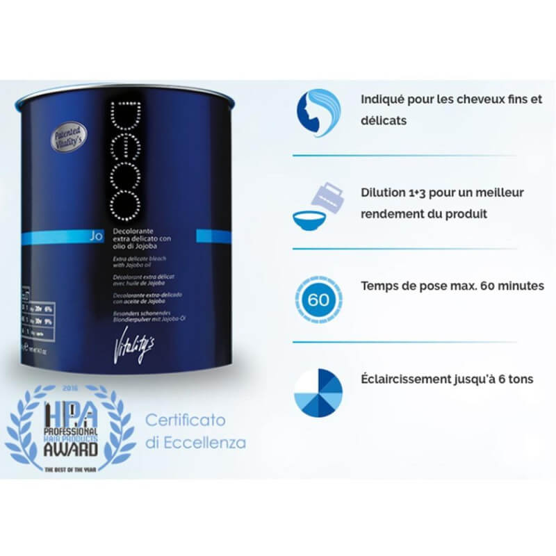 Recharge poudre décoloration Jo Vitality's 400g