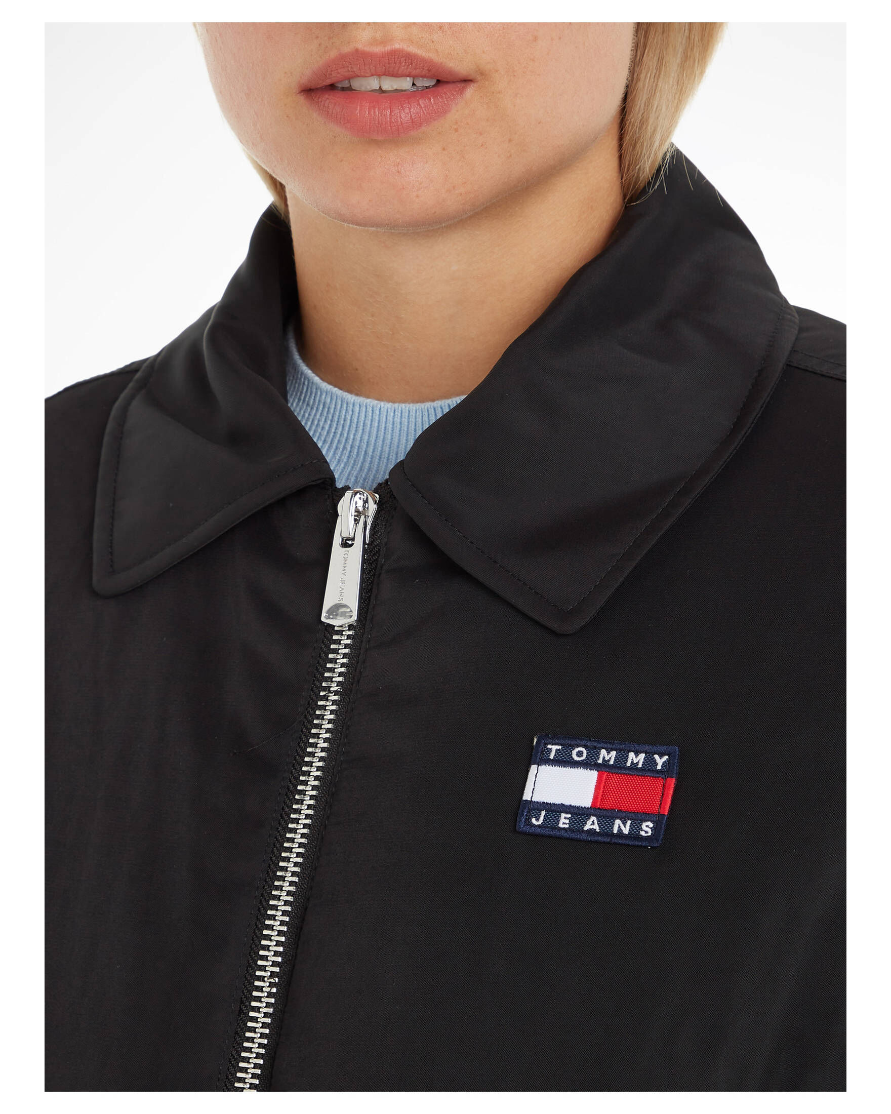 Tommy Jeans| Damen Blouson TJW ZIP SLEEVE BOMBER JACKET
