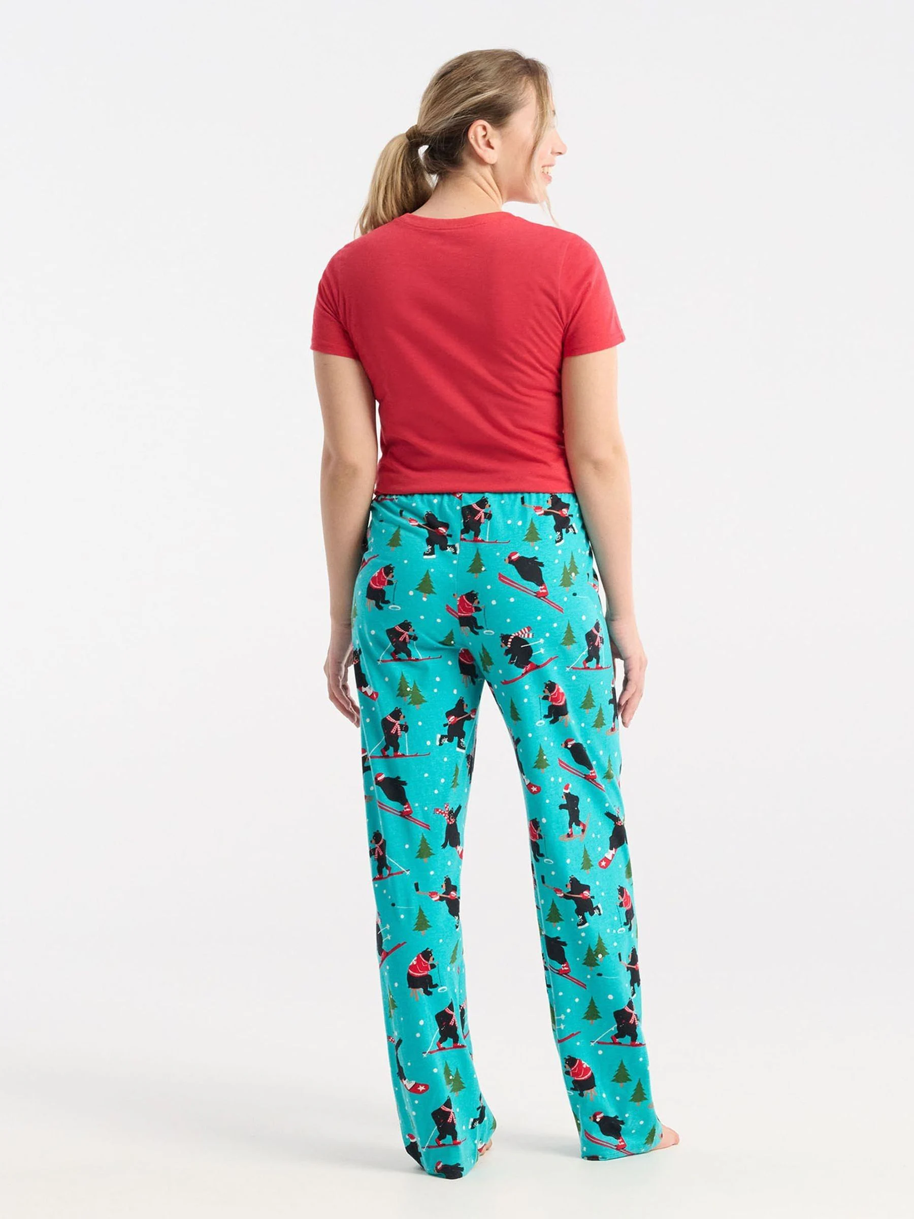 Hatley Red Apres Ski Pyjama Top