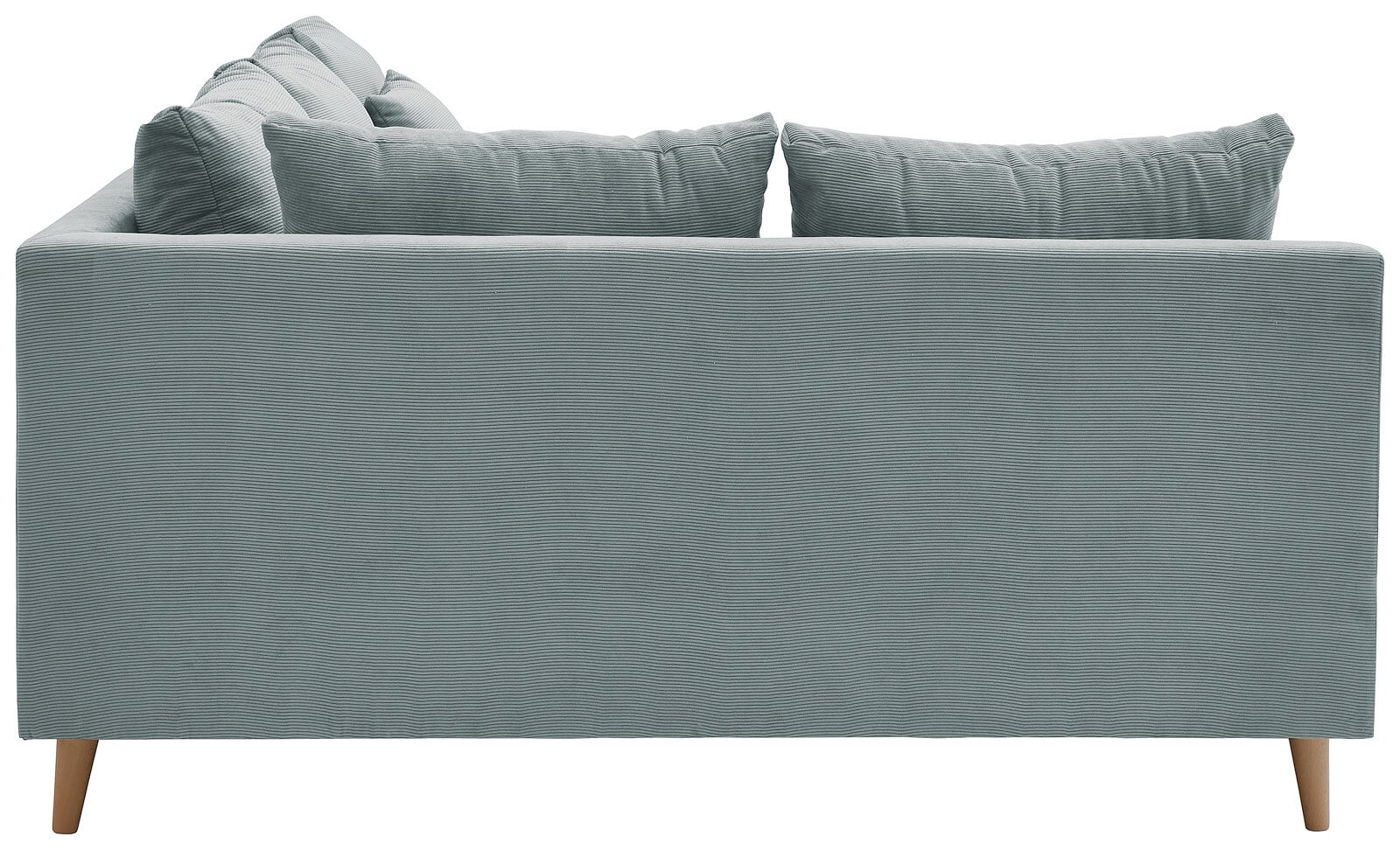 Ecksofa CARLA 249 x 175 cm mintgrün