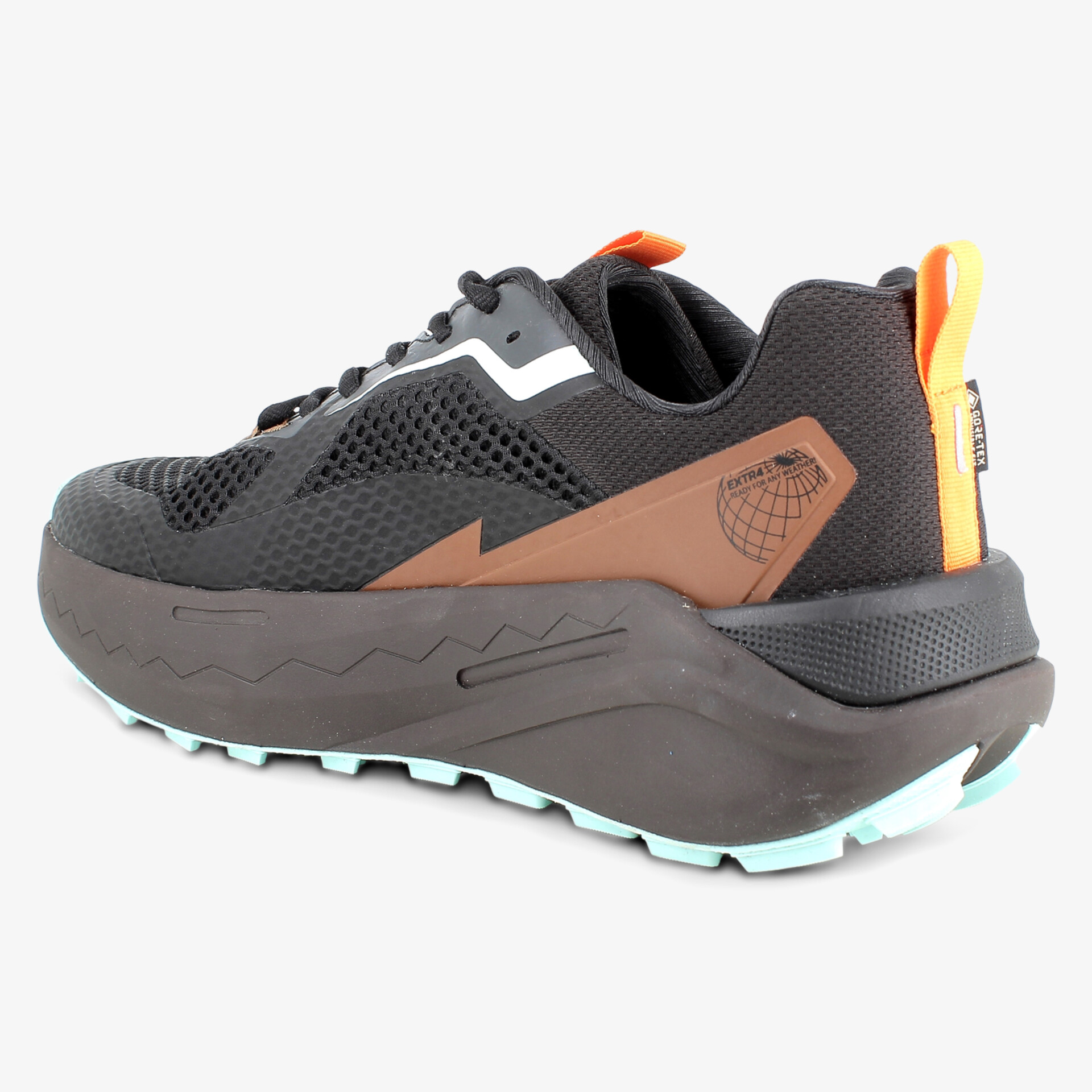 EXTR4 Herren Sneaker Low schwarz