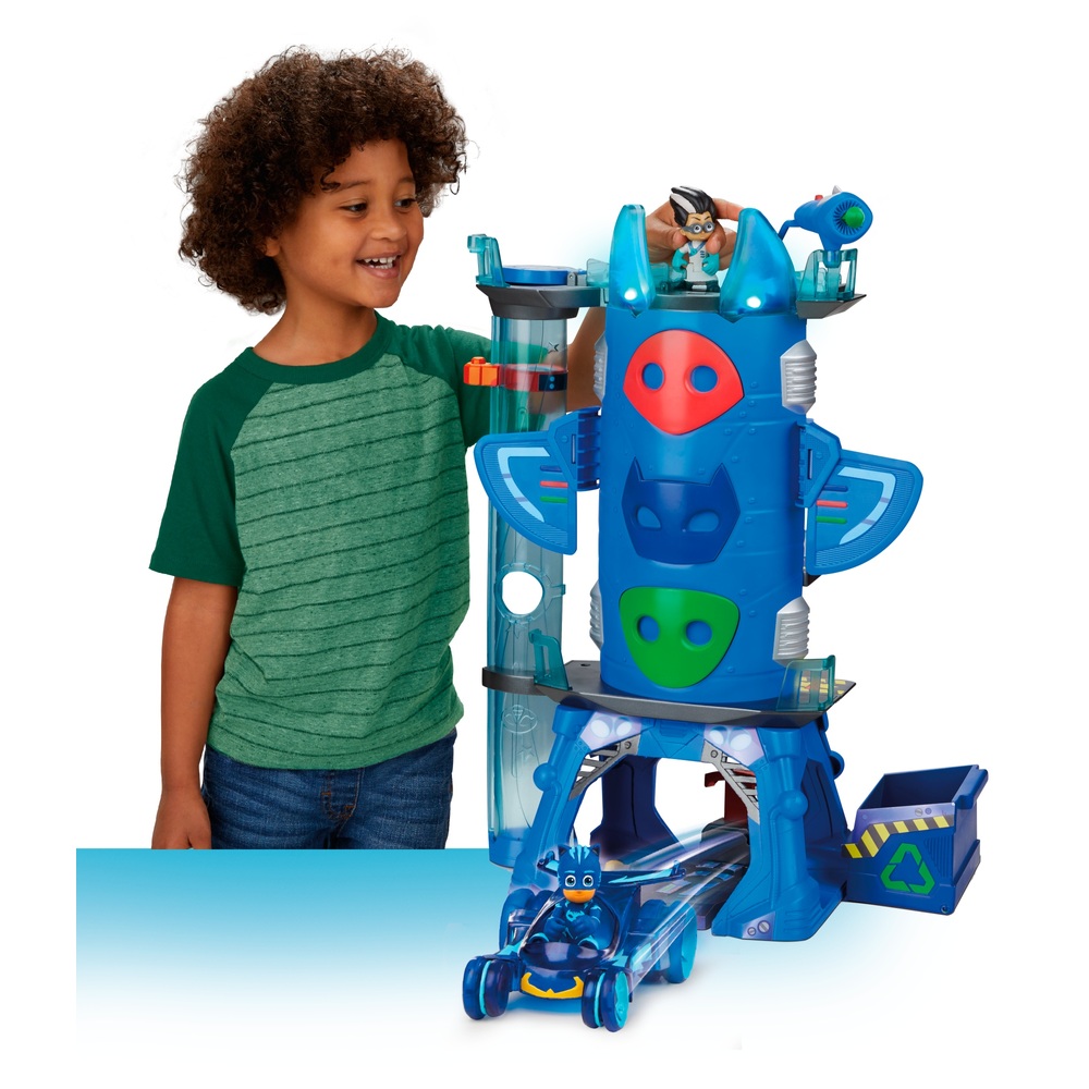 PJ Masks Deluxe Kampfzentrale Spielset mit 2 Actionfiguren