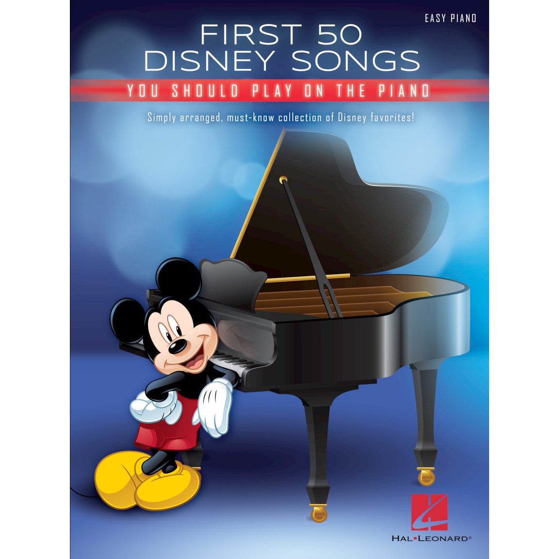 Hal Leonard First 50 Disney Songs You Should Play on the Piano songboek voor piano
