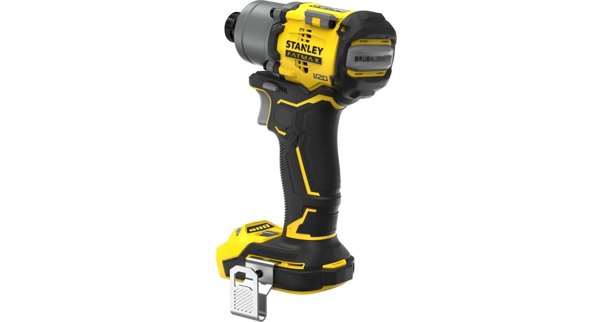 StanleyFATMAX V20 18V borstelloze slagschroevendraaier  (Geel/zwart, Accu en oplader niet inbegrepen)