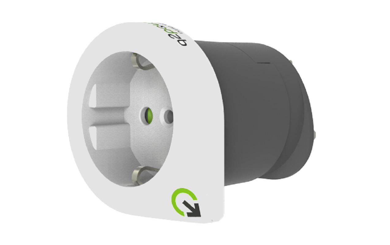 Reiseadapter EuropeReiseadapter mit Europa-Steckdose und Welt-Stecker