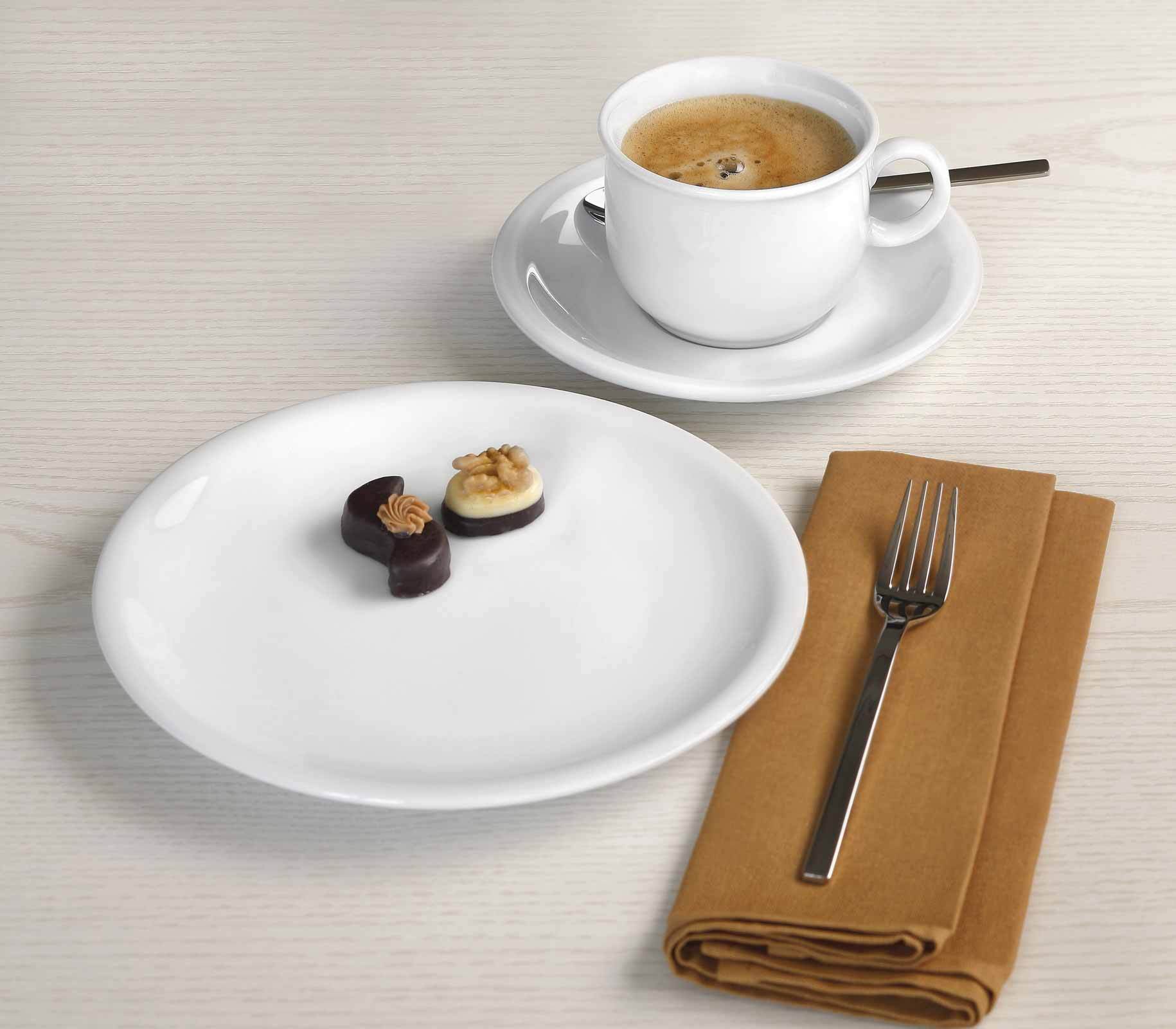 Seltmann Weiden Kaffeeservice Compact Weiß 18er Set