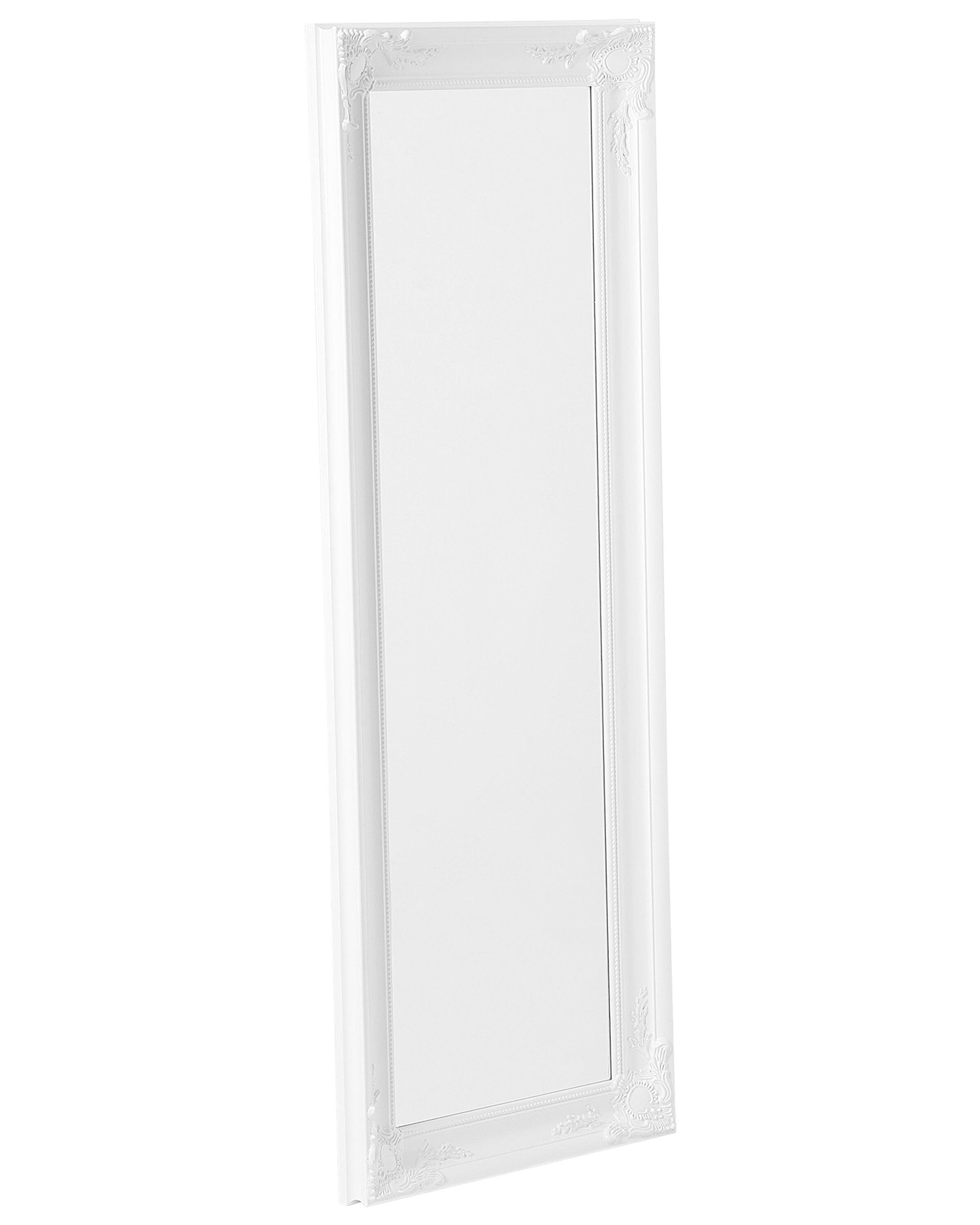 Wandspiegel VARS 51 cm 141 cm Wit
