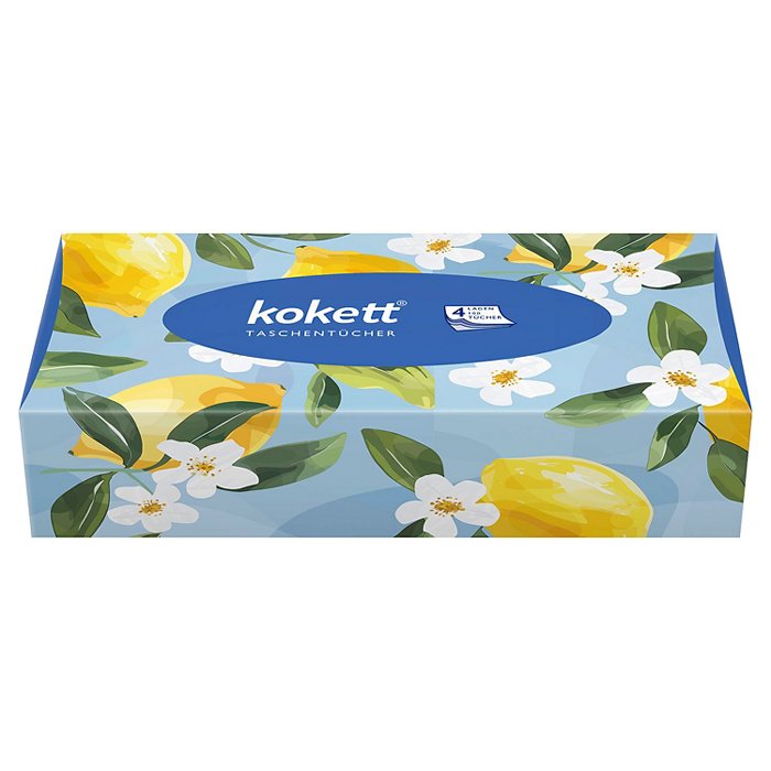KOKETT Taschentücher Box 4-lagig, 100 Stück