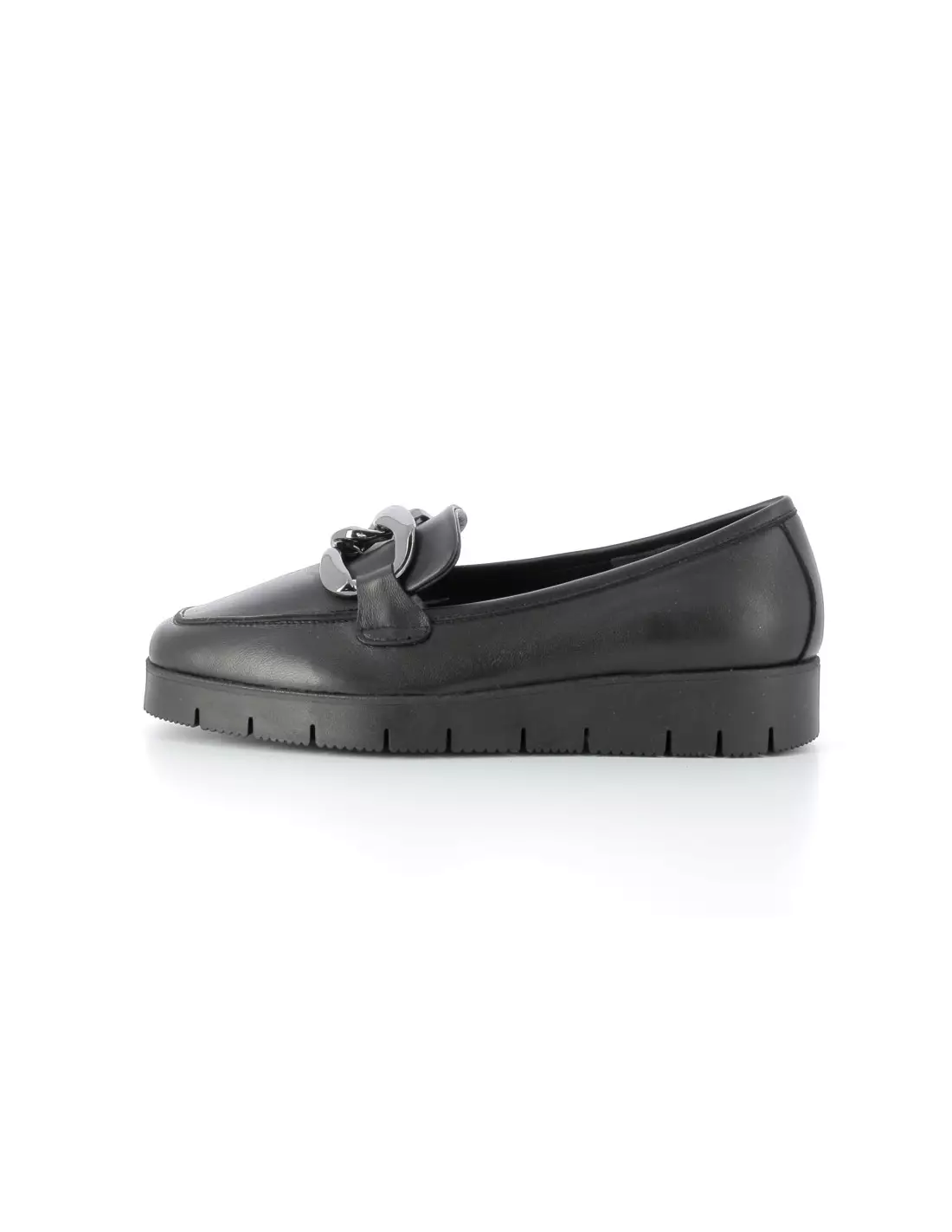 REQINS NASTER - Mocassins & bateaux Noir