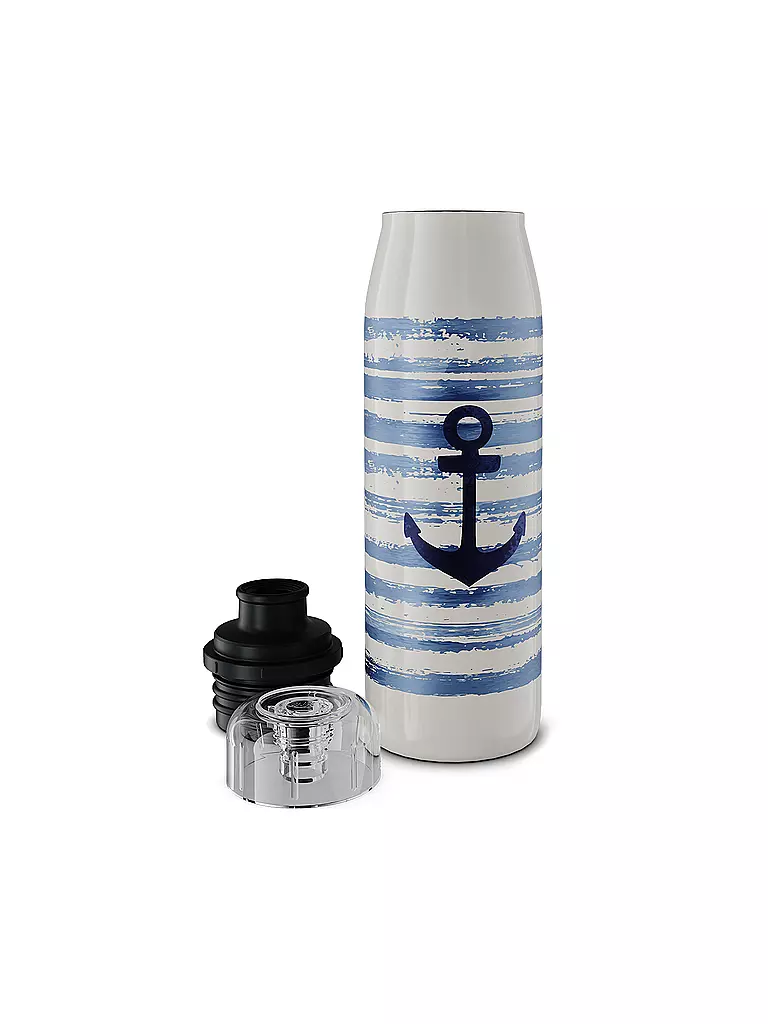 ALFI Isolierflasche - Thermosflasche Kids 0,5l Navy weiss