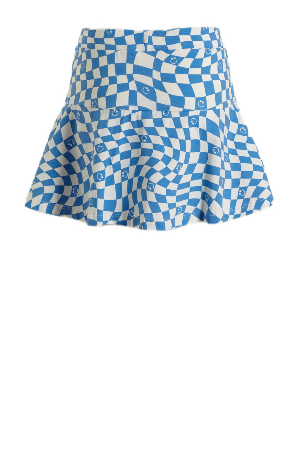 Orange Stars skort Pia met all over print blauw/wit