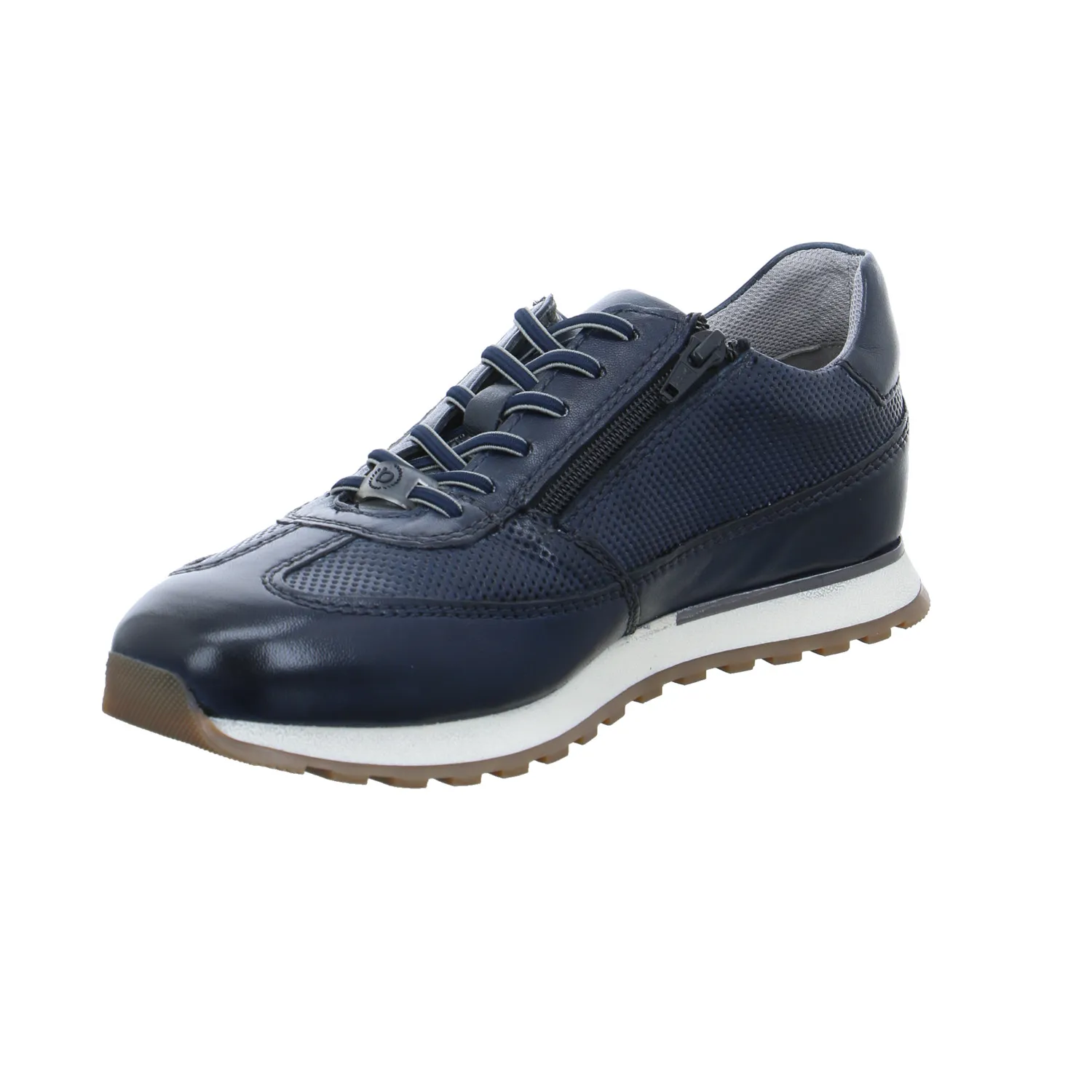 BUGATTI SHOES Halbschuhe Sneaker Blau Leder