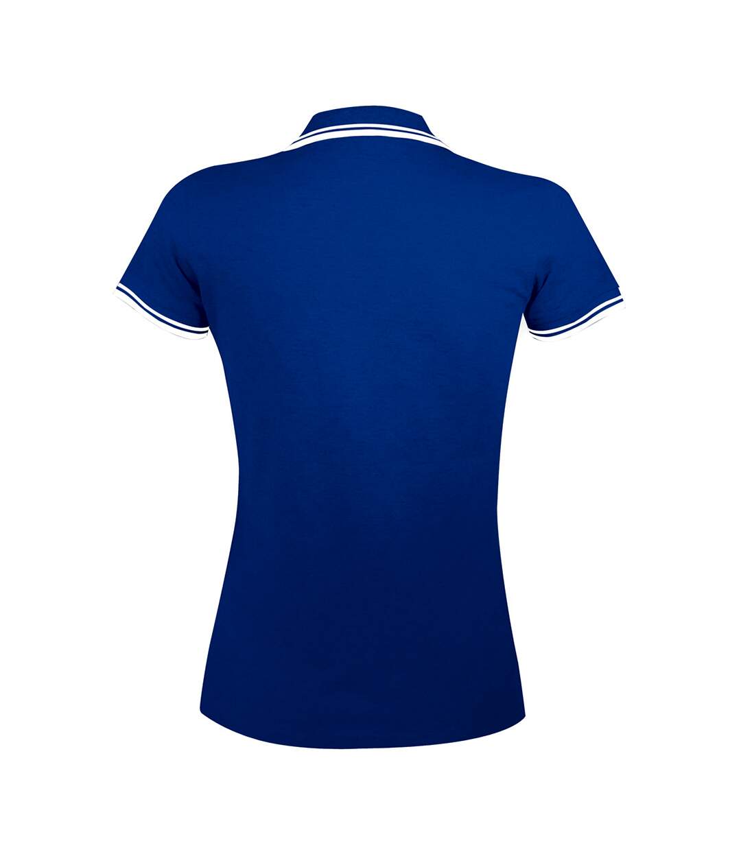 SOLS - Polo manches courtes PASADENA - Femme (Bleu roi/blanc) - UTPC2432