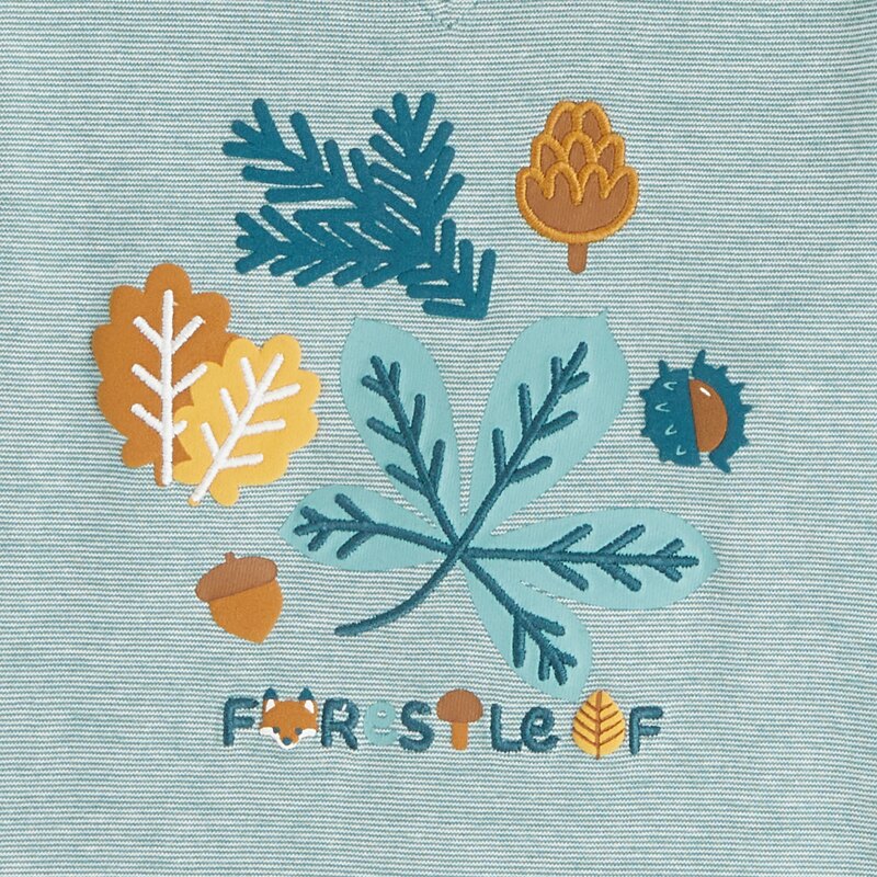 T-shirt effet 2 en 1 feuilles vert bébé garçon Vert