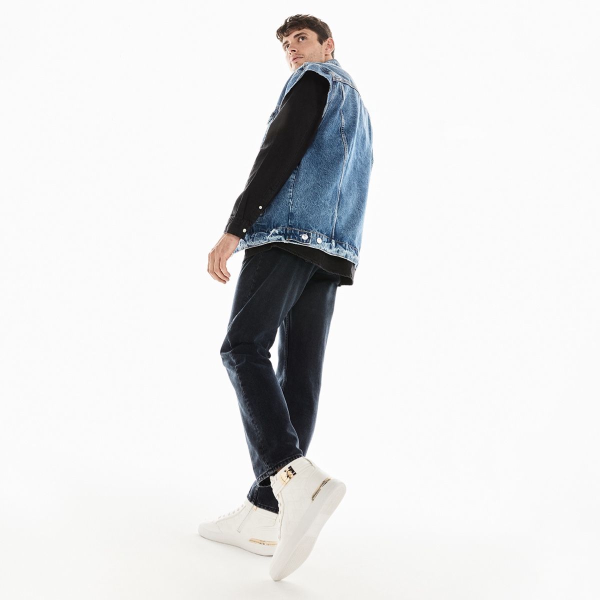 Highcourt White Men High top